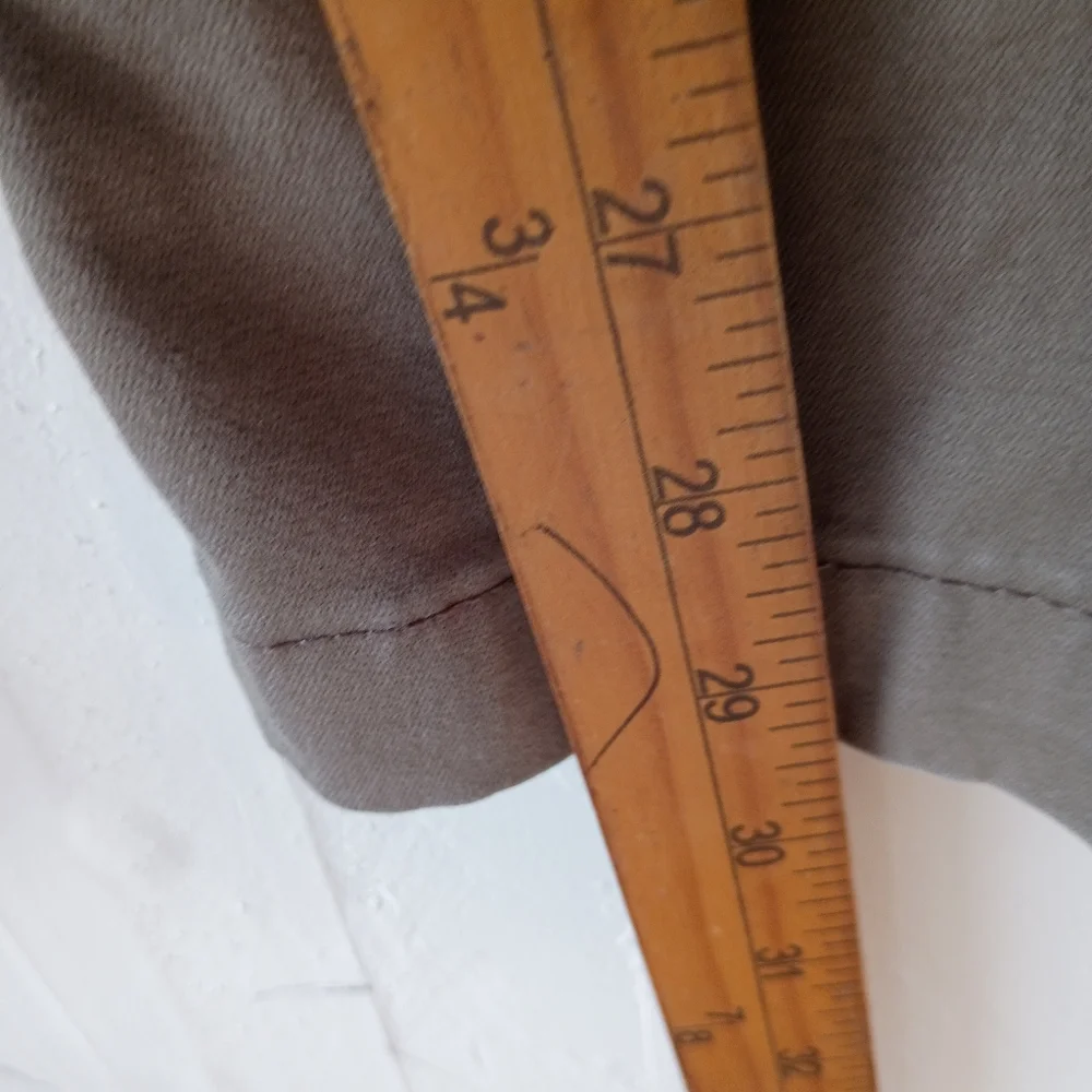Lee Slim Straight Brown‎ Stretch Chino Pants Mens 32x32 Casual